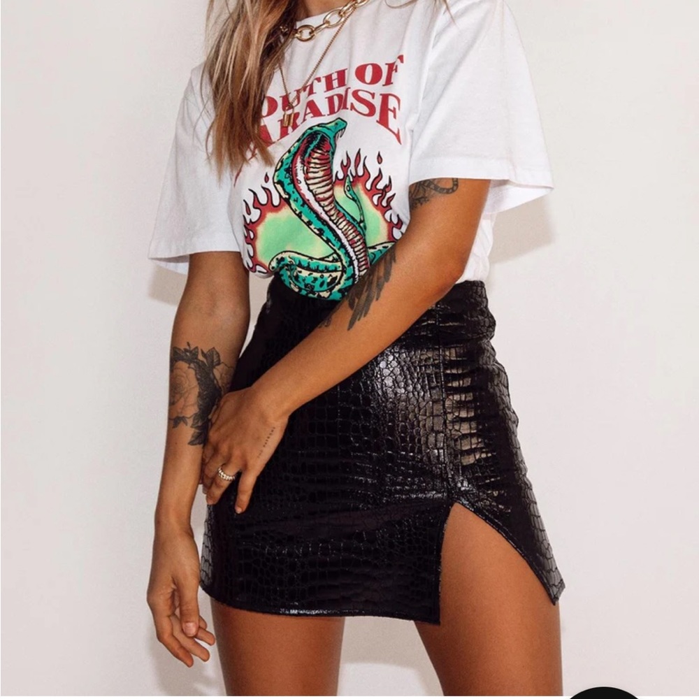 Princess Polly Croc Skirt